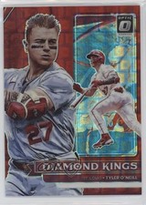 2022 Panini Donruss Optic Diamond Kings Red Pandora Prizm 2/99 Tyler O'Neill 5h8