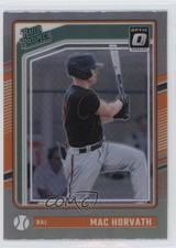 2024 Panini Donruss Optic Rated Prospects Holo Prizm Mac Horvath #119 0s2m