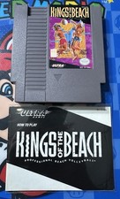 Kings of the Beach Nintendo NES Game Cartridge & Manual Retro