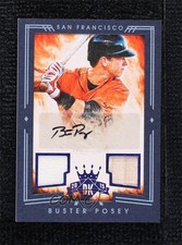 2015 Panini Diamond Kings Blue Framed Signatures 2/5 Buster Posey #21 Auto 0b0