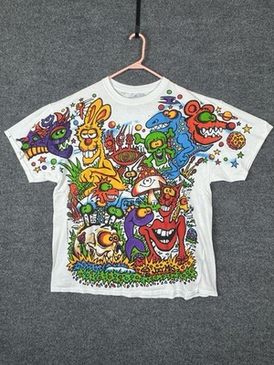 Joey Mars Liquid Blue Tee Shirt Mens OS Zidzoii All Over Print AOP 2XL 24X31