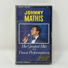 New Sealed Johnny Mathis His Greatest Hits Finest Performances Cassette Tape 2