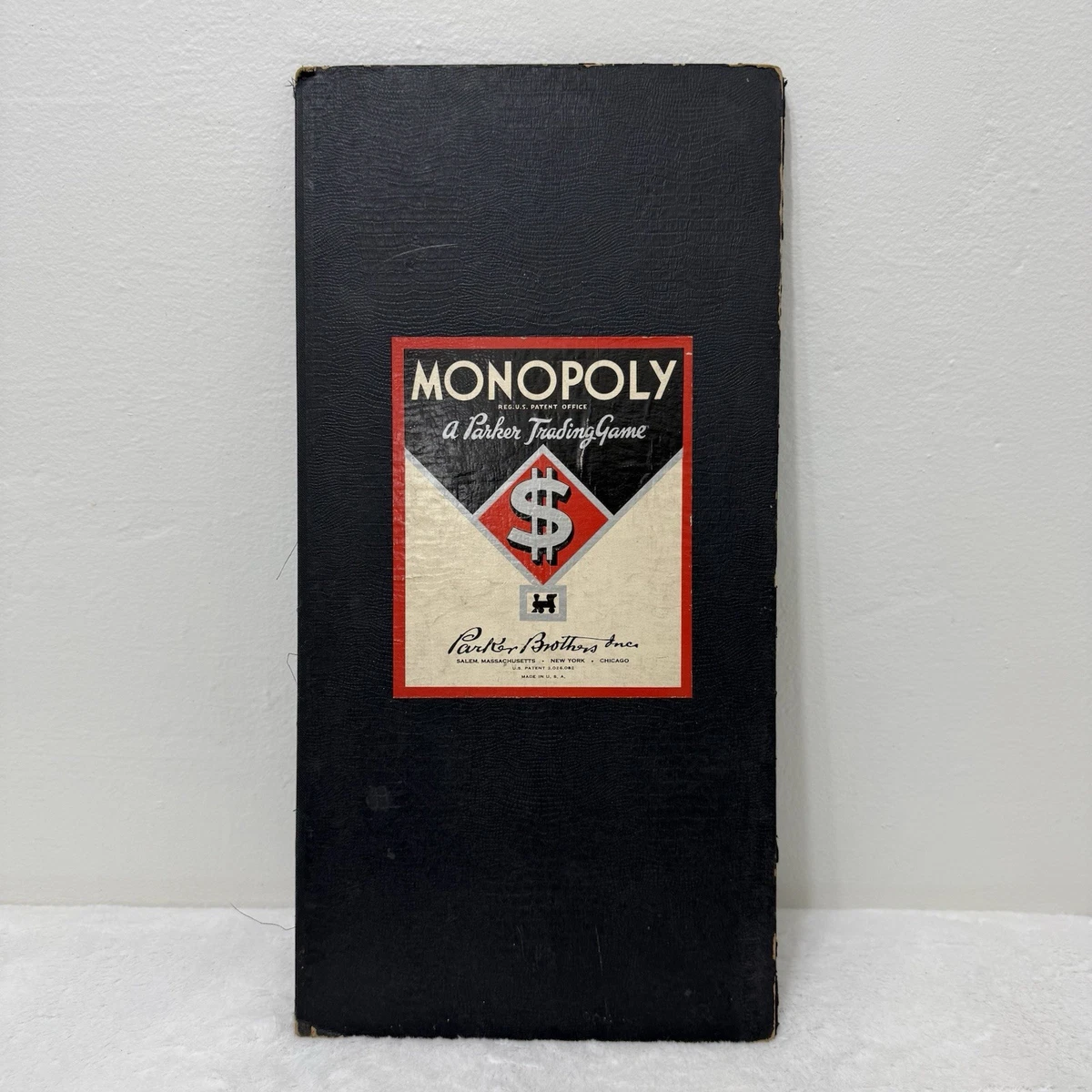 Finance Monopoly 1935 Year Vintage Manufacture Board & Traditional