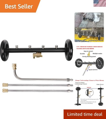#ad Hydraulic Powered 16 Inch Undercarriage Cleaner with Extension Wand 4000 PSI $84.42