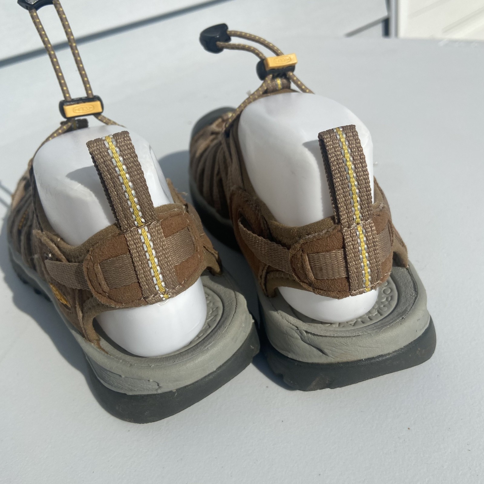 Scarpe sandali Keen Whisper donna taglia 7 sport escursionismo passeggio outdoor marroni