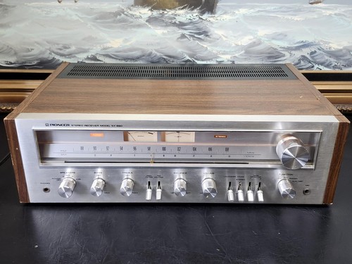 Vintage Pioneer Sx-650 Stereo Receiver (working, parts or restore)