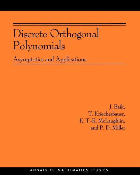 J. Baik (U. A.) | Discrete Orthogonal Polynomials | Taschenbuch | Englisch-image