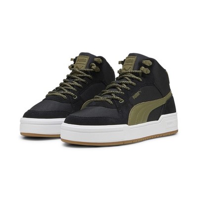 Puma Ca Pro Mid Trail 393278-01 Sneakers Men's 10 Black Platform Shoes HAWK799