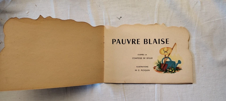 BD enfant vintage Pauvre Blaise collection Charmille n° 117 - 1960 - G.PLOQUIN - Photo 4/4