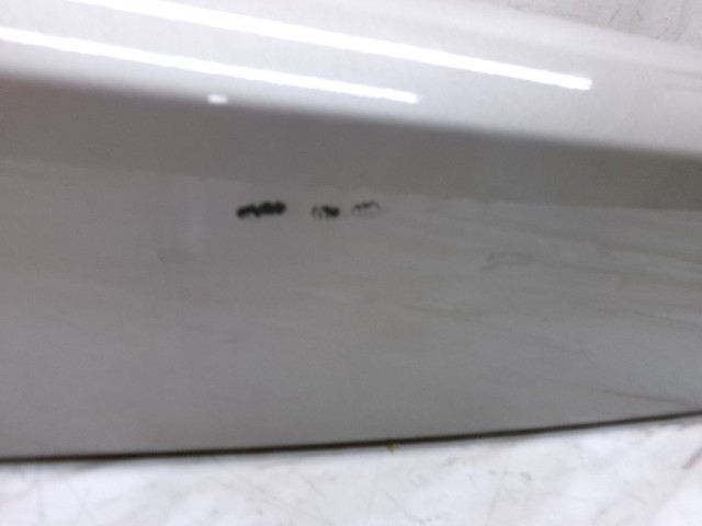 Used License Plate Applique Trim For 2007-2014 Suburban Tahoe – Silver, With Camera Opening, 15893576