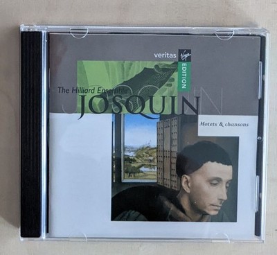 Josquin Desprez Motets & Chansons - The Hilliard Ensemble  Virgin 1996  CD