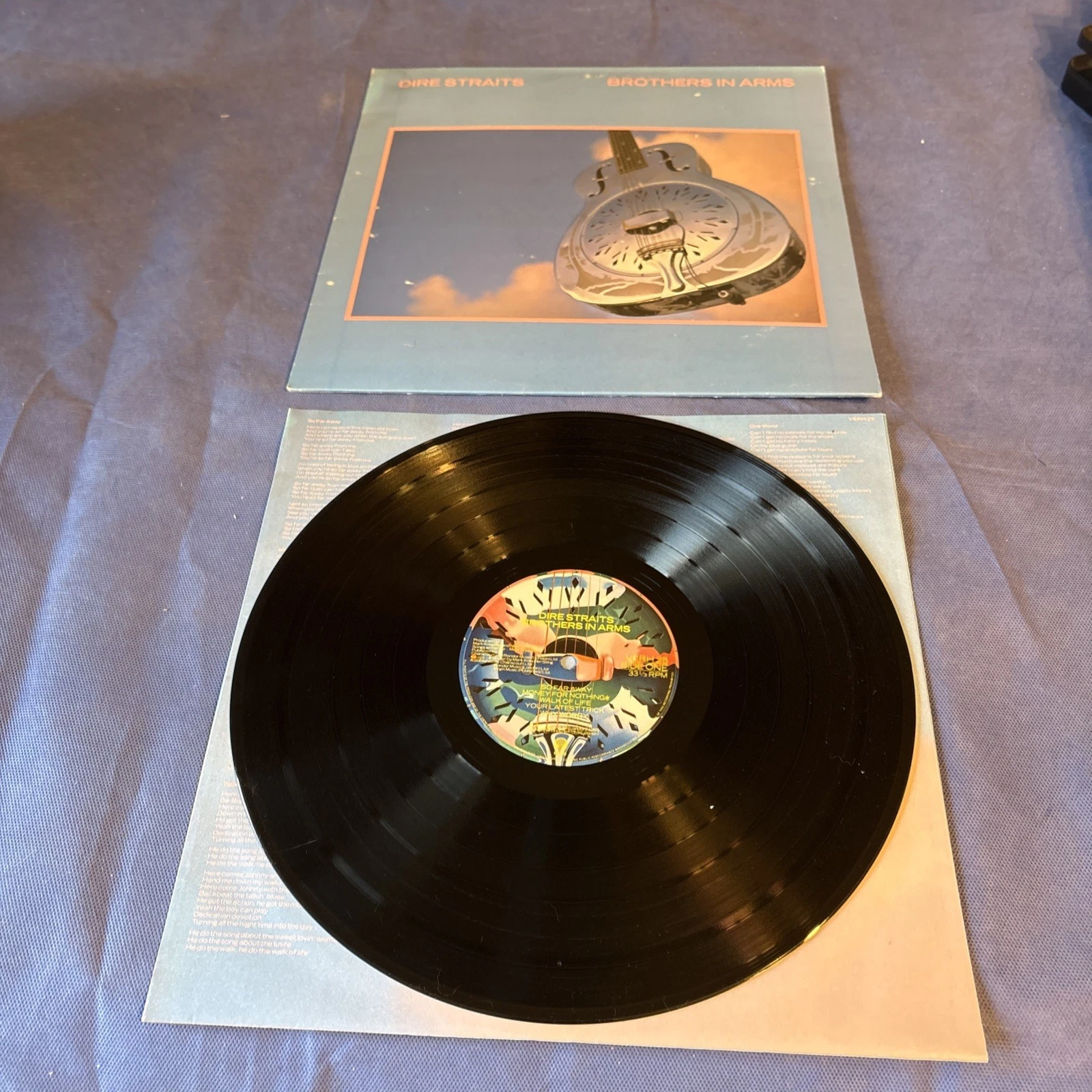 Dire Straits - Brothers in Arms - Vinyl Record 1985 - VERH25