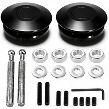 2 Pack Quick Latch Hood Pins Universal 2.44" Diameter Quick Release Latch Push B