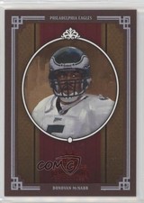 2005 Donruss Throwback Threads Gridiron Kings Red Framed Donovan McNabb c7w
