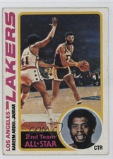1978-79 Topps Kareem Abdul-Jabbar #110 HOF