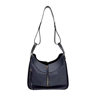 LOEWE Hammock Midnight Blue Leather Two Way Bag