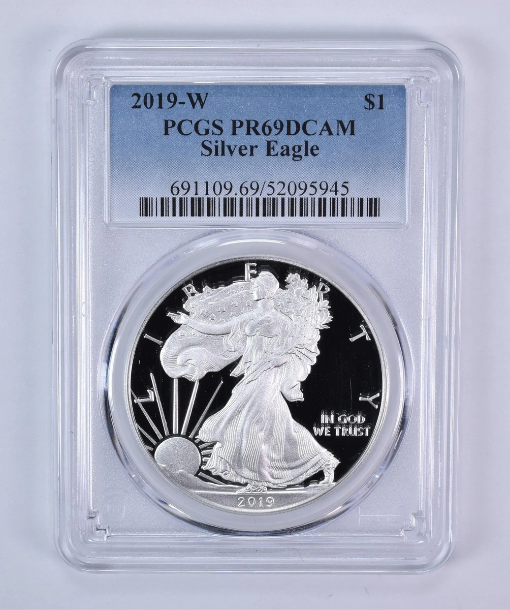 American Eagle PR 69 Graded 2019 Silver Bullion Coins for sale | eBay
