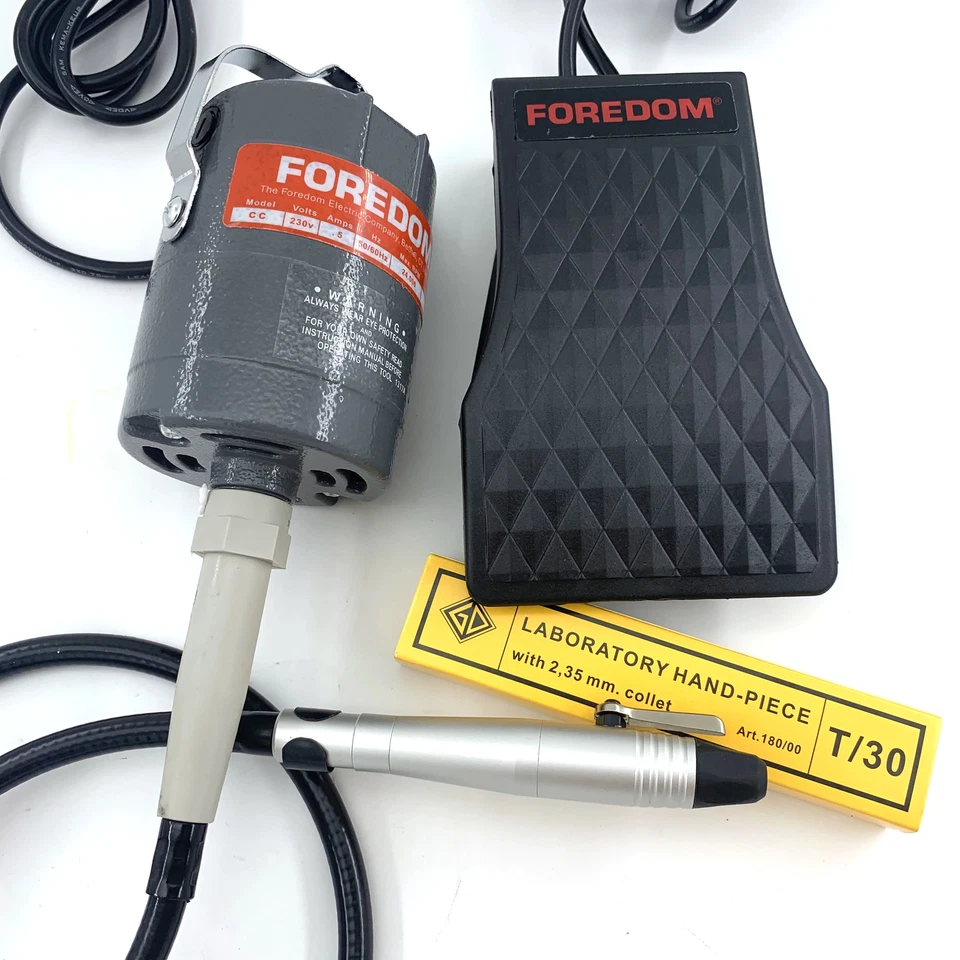 Grinder Flexshaft Hanging Motor Foredom T30 Quick Change Flexible Shaft Tool Kit - Image 3 of 4