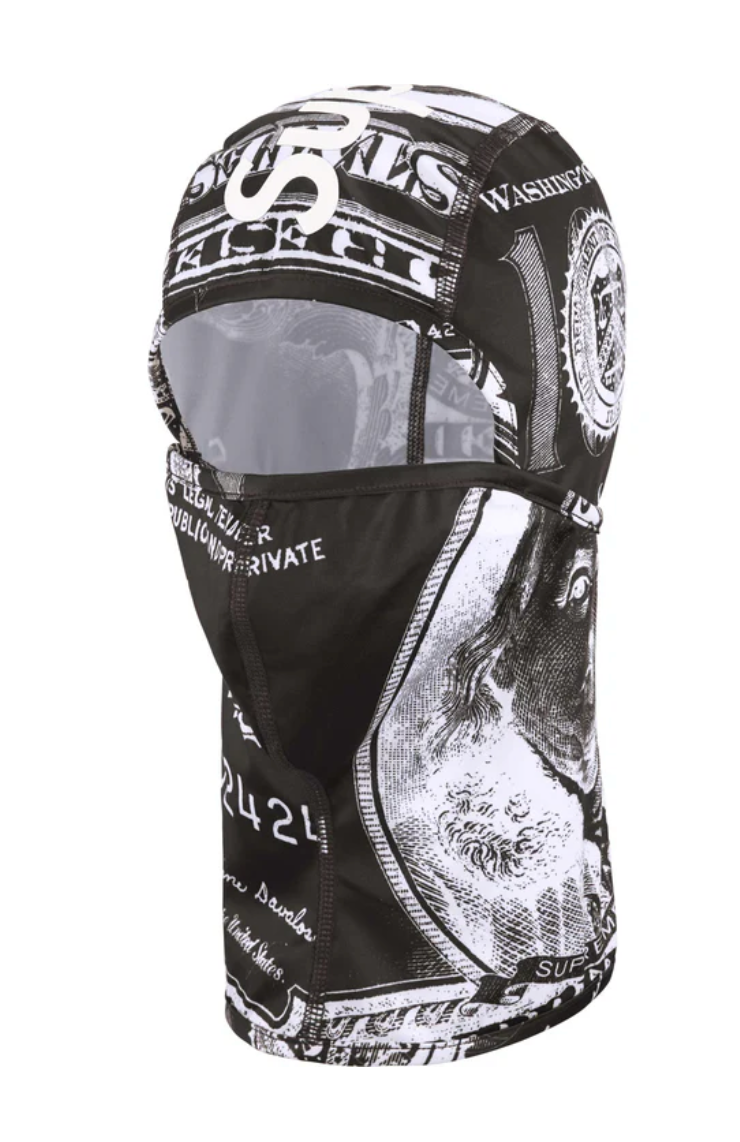 Supreme Lightweight Balaclava Black Money - SS25 | eBay