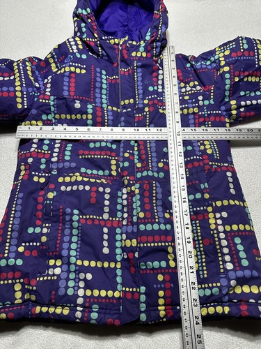 Columbia Girls Youth Puffer Hooded Jacket Size Large 14/16 Omni Shield Ski READ - Picture 10 of 14