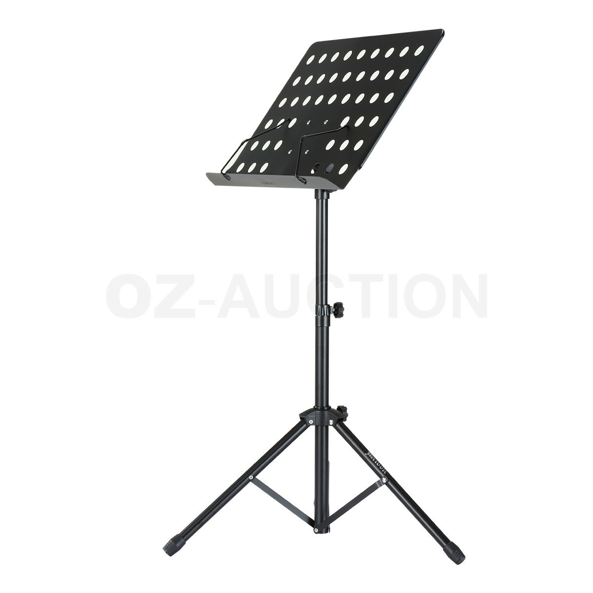 Melodic Music Sheet Stand Large page holder w/Rubber Feet Folding Adjustable BK eBay