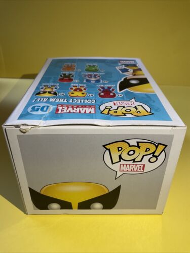 Funko Pop! Marvel #05 WOLVERINE (Brown Suit) VAULTED Rare - Picture 5 of 6