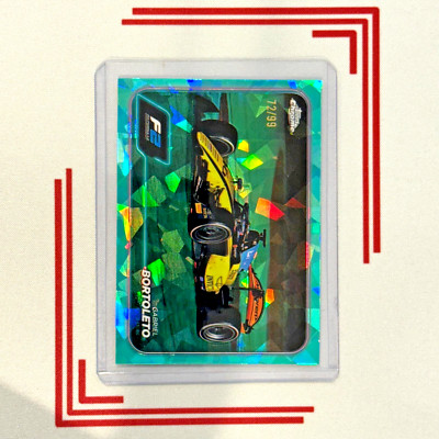 2024 Topps Chrome Sapphire Formula 1 F1 #100 Gabriel Bortoleto Aqua /99 F2