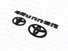 For 2014-2020 TOYOTA 4RUNNER BLACKOUT EMBLEM OVERLAY KIT GENUINE OEM