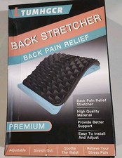 LTUMHGCR Back Stretcher for Low Back Pain Relief Multi-Level Adjust Spine Board