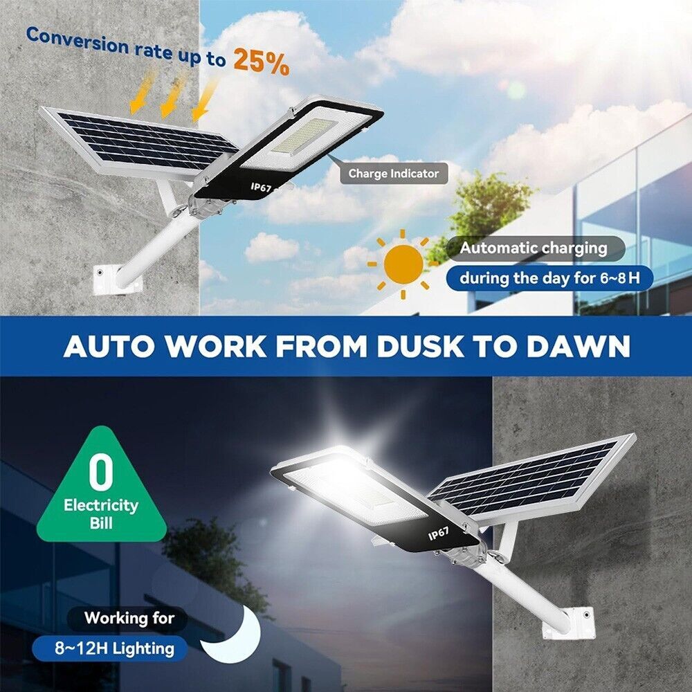 50000W Commercial Super Large Home Solar Street Lights High Intensity