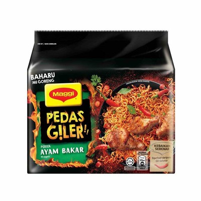 Instant Noodle Mee Maggi Spicy Original form Malasia 76G X 5 Fast Shipping