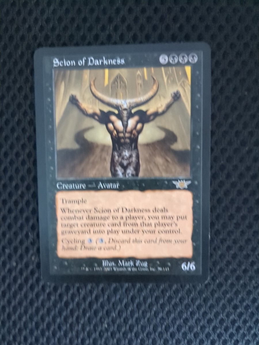 Scion Of Darkness MTG Legions | eBay
