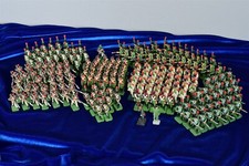 207 Piece Hand-Painted Lead Soldiers  Napoleonic Infantry Formation
