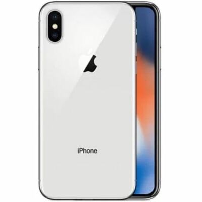 Apple iPhone X 64GB entsperrt Smartphone silber - EXTRA 25% RABATT - SEHR GUT A