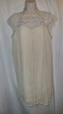 BNWOT Gorgous Beige DANITY party evening Summer dress size Small UK 10