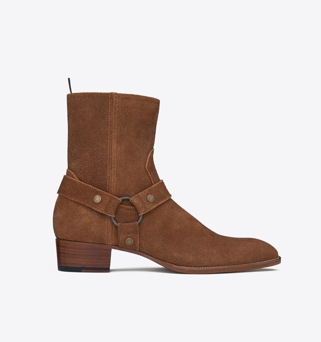 $1450 Saint Laurent YSL Wyatt Harness Boots 41 | eBay