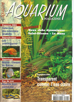 AQUARIUM MAGAZIN NR. 202 KRYPTOPTERUS MINOR / LES OVOVIPARES / MURENE / DISKUS