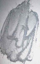 50 g Vintage Aluminum Metallic powder serebryanka USSR silver paint Dye gray