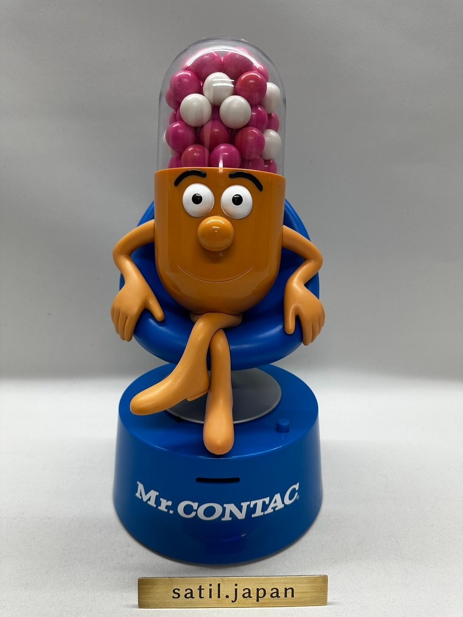 USED] Mr Contac Piggy Bank Figure 300mm Advertising Drug Mascot