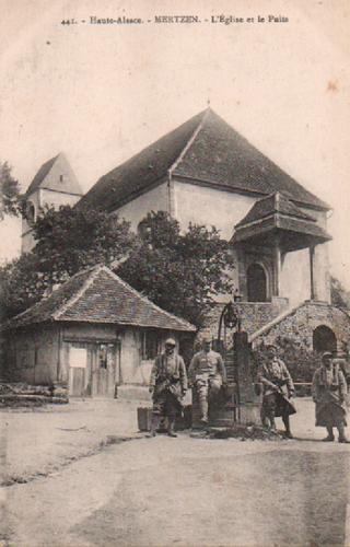 Carte Postale Ancienne Ballon D'Alsace La Vierge: Manuskript