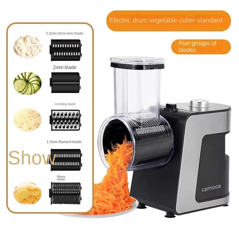 Gemüseschneider Heim Schneiden und Zerkleinern Maschine Elektrische Trommel Kleine Größe