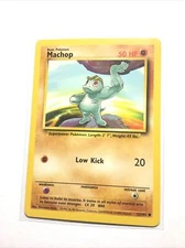 MACHOP - 52/102 - Base Set - Pokemon Card - LP