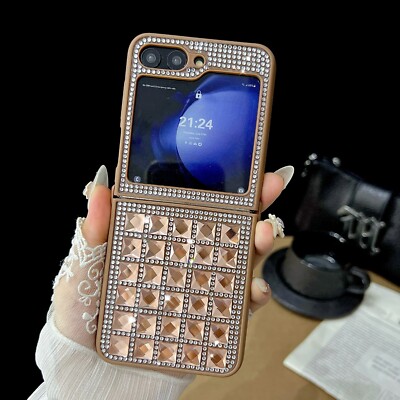 Luxury Diamond Glitter Shockproof Phone Case For Samsung Galaxy Z Flip 6 5 4 3