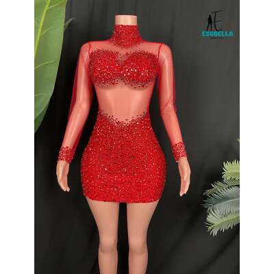 burgundy and beige dress Nobu | Burgundy Bandeau Maxi Dress With Halter-Collar main image 1