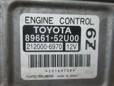 Engine ECM Electronic Control Module Fits 11-12 SCION XD 89661