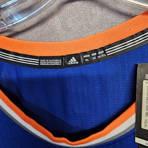 NWT 2016 Adidas NBA New York Knicks Kristaps Porzingis 6 Swingman Jersey Men 3XL - Picture 4 of 11