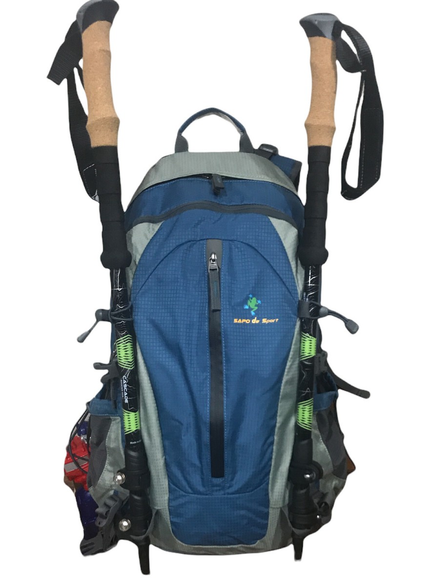 Sapo de Sport 35L Ventilated Internal Frame Hiking Capmping Backpack Rain  Cover