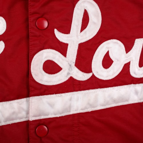 Vintage Russell Athletic Varsity Jacket 2XL Bomber Red - Picture 4 of 9