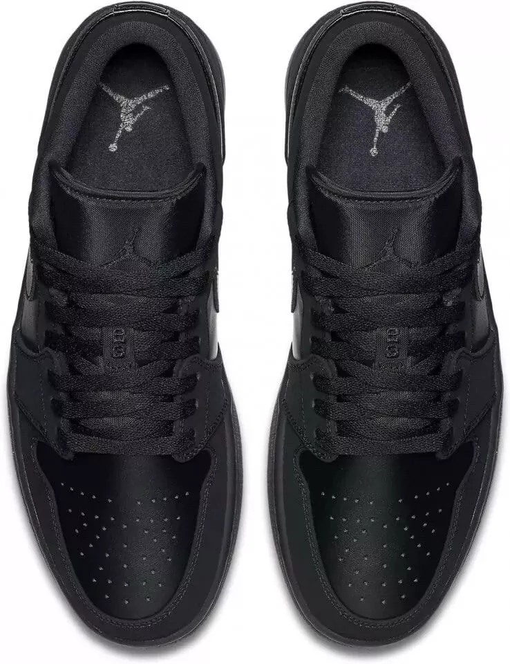 Nike Air Jordan 1 Retro Low 2019 Triple Noir Homme 11,5 UK 10,5 DAIM RARE NEUF