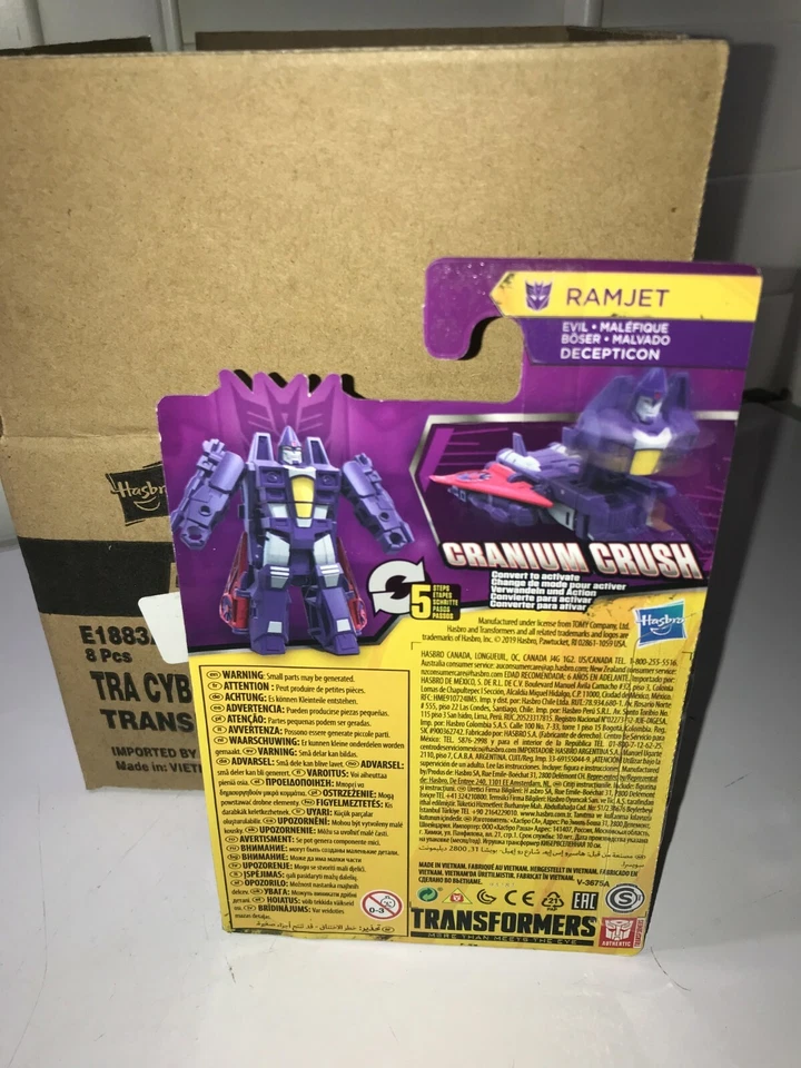 Transformers CYBERVERSE BATTLE FOR CYBERTRON RAMJET SCOUT CLASS FIGURE MINTY - Image 2 of 4